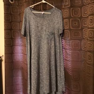 EUC heathered blue Carly XL super soft